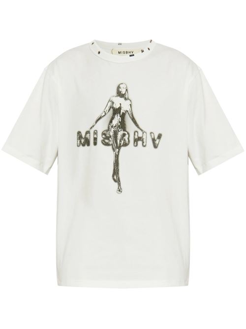 T-shirt con stampa MISBHV | 250M124OFF WHITE